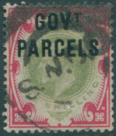 Great Britain Official 1902 SGO78 1s Green & Red KEVII GOVT PARCELS FU (amd) - Other & Unclassified