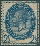 Great Britain 1929 SG437 2½d Blue KGV FU (amd) - Ohne Zuordnung