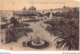 ABTP10-06-0903 - NICE - Le Jardin Public Et La Jetee Promenade - Parcs Et Jardins