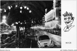 ABTP10-06-0875 - NICE - La Promenade Des Anglais La Nuit - Nice Bij Nacht
