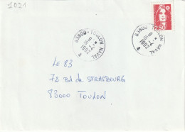 CAD / N°  2715    83800  TOULON   NAVAL - Manual Postmarks