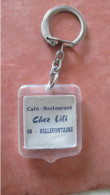 Porte Clé Vintage Café Restaurant Chez Lili Bellefontaine 88 - Schlüsselanhänger