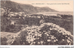 AAOP7-06-0573 - BEAULIEU-SUR-MER - Vue Générale Entre Les Fleurs - Beaulieu-sur-Mer