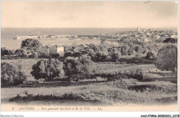 AAOP7-06-0543 - ANTIBES - Vue Générale Du Port Et De La Ville - Antibes