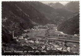 GROSOTTO - PANORAMA CON SFONDO ALTA VALLE - SONDRIO - 1964 - Sondrio