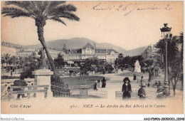 AAOP5-06-0428 - NICE - Le Jardin Du Roi Albert Et Le Casino - Parchi E Giardini