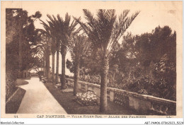 ABTP4-06-0300 - CAP D'ANTIBES - Villa Eilenroc - Alle Des Palmiers - Cap D'Antibes - La Garoupe