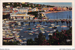 ABTP3-06-0183 - CANNES - Vue D'Ensemble Du Port Du Casino Et Des Grands Hotels De La Croisette - Cannes