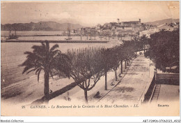 ABTP2-06-0154 - CANNES - Le Boulevard De La Croisette Et Le Mont Chevalier - Cannes