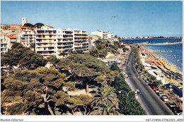 ABTP2-06-0113 - CANNES - Plage Du Midi Au Fond La Croisette - Cannes