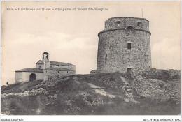 ABTP11-06-1025 - Environ De NICE - Chapelle Et Tour St Hospice - Saint-Jean-Cap-Ferrat