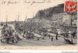 ABTP1-06-0074 - NICE - Les Torpilleurs Dans Le Port - Navegación - Puerto