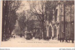 ABTP1-06-0059 - NICE - Avenue De La Gare - Eglise Notre-Dame - Transport (rail) - Station