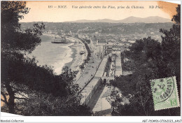 ABTP10-06-0925 - NICE - Vue Generale Entre Les Pins - Prise Du Chateau - Mehransichten, Panoramakarten