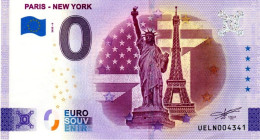 Billet Touristique - 0 Euro - France - Paris-New York (2023-6) - Privéproeven