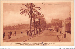 ABTP6-06-0520 - CANNES - La Promenade De La Croisette Et Le Mont Chevalier - Cannes