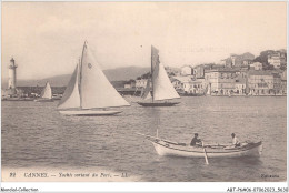 ABTP6-06-0504 - CANNES - Yachts Sortant Du Port - Cannes