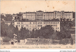 ABTP6-06-0491 - CANNES - Le College Stanislas Et L'Hotel Continal - Cannes