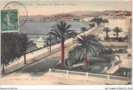 ABTP6-06-0472 - CANNES - Vue Prise De L'Hotel De La Plage - Cannes