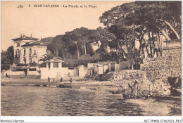 ABTP5-06-0407 - JUAN-LES-PINS - La Pinede Et La Plage - Juan-les-Pins