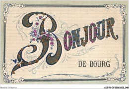 ACJP5-01-0342 - BOURG - Bonjour  - Other & Unclassified