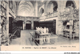 ACJP5-01-0351 - BOURG - Eglise De BROU - Le Choeur  - Sonstige & Ohne Zuordnung