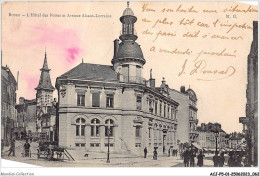 ACJP5-01-0349 - BOURG - L'Hotel Des Postes Et Avenue Alsace-Lorraine  - Autres & Non Classés