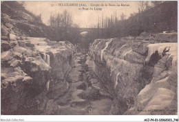 ACJP4-01-0323 - BELLEGARDE - Gorges De La Perte Du Rhone Et Pont Du Lucey - Bellegarde-sur-Valserine
