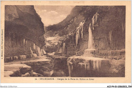 ACJP4-01-0302 - BELLEGARDE - Gorges De La Perte Du Rhone En Hiver  - Bellegarde-sur-Valserine