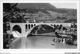 ACJP3-01-0252 -  BELLEGARDE - Les Bords Du Rhone .Le Viaduc Routier De Savoie - Bellegarde-sur-Valserine
