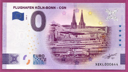 0-Euro XEKL 2023-2 FLUGHAFEN KÖLN-BONN - CGN - Essais Privés / Non-officiels