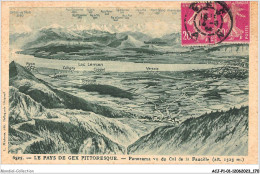 ACJP1-01-0035 - LE PAYS DE GEX PITTORESQUE - Panorama  Vu Du Col De La Faucille  - Unclassified