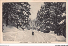 ACJP1-01-0012 - MIJIOUX - Route De La Faucille Sous La Neige - Unclassified