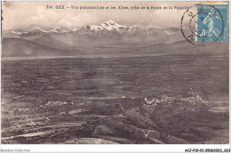 ACJP10-01-0935 - GEX - Vue Panoramique Et Les Alpes -prise De La Route De La Faucille  - Gex