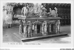 ACJP8-01-0669 - BOURG - Eglise De Brou - Tombeau De Philibert Le Beau  - Eglise De Brou