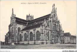 ACJP8-01-0674 -  BOURG - Eglise De BROU - Ensemble  - Brou - Kerk