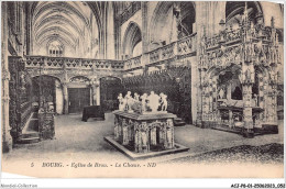 ACJP8-01-0641 - BOURG - Eglise De Brou - Le Choeur  - Brou - Chiesa