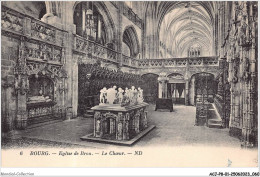 ACJP8-01-0645 - BOURG - Eglise De Brou - Le Choeur  - Brou - Kerk