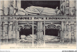 ACJP6-01-0533 - BOURG - Eglise De Brou -Mausolée De Marguerite D'Autriche - Statue De La Princesse - Brou - Iglesia