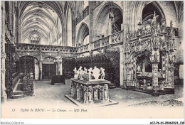 ACJP6-01-0490 - BOURG - Eglise De Brou - Le Choeur  - Eglise De Brou