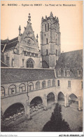 ACJP6-01-0476 - BOURG - Eglise De Brou - La Tour Et Le Monastere  - Brou - Kerk