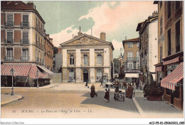 ACJP5-01-0361 - BOURG - La Place De L'Hotel De Ville  - Sonstige & Ohne Zuordnung