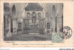 AEBP4-02-0331 - Hirson - L'Eglise Après L'incendie Du 9 Janvier 1906 - L'Intérieur  - Hirson