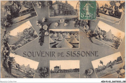 AEBP2-02-0175 - SOUVENIR DE SISSONNE  - Soissons