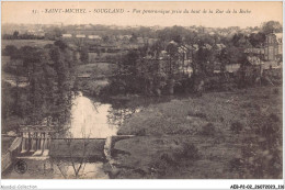 AEBP2-02-0154 - SAINT-MICHEL - SOUGLAND - Vue Panoramique Prise Du Haut De La Rue De La Roche   - Autres & Non Classés