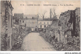 AEBP11-02-1114 - N*29 - GUERRE 1914-1919 - SOISSONS - Rue Du Pot-d'Etain  - Soissons