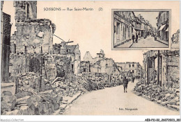 AEBP11-02-1087 - SOISSONS - Rue Saint-Martin - 2 - Soissons