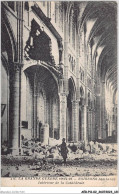 AEBP11-02-1058 - LA GRANDE GUERRE 1914-18 - SOISSONS Bombardé - Intérieur De La Cathédrale  - Soissons