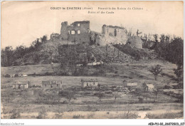 AEBP11-02-1056 - COUCY-le-CHATEAU - Ensemble Des Ruines Du Château  - Sonstige & Ohne Zuordnung