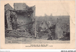 AEBP11-02-1048 - Bataille De La Marne 1918 - Environs De CHATEAU-THIERRY - VAUX  - Chateau Thierry